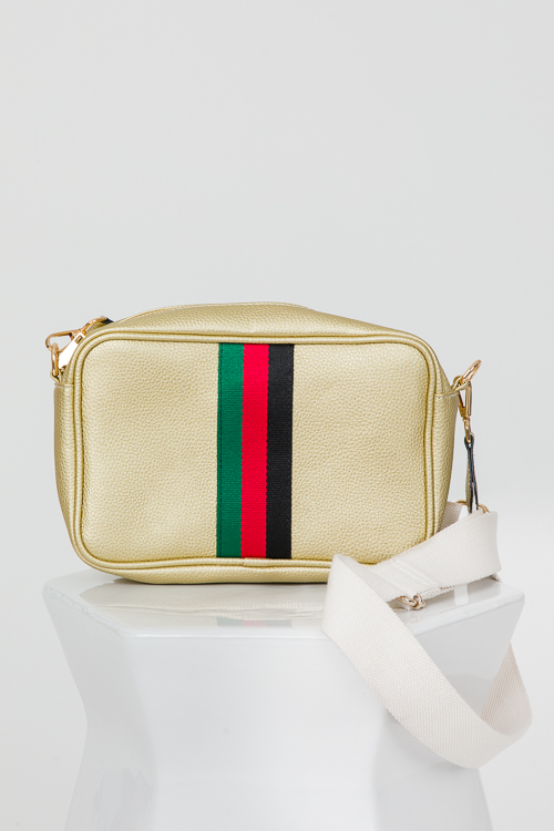 Gold Crossbody Bag