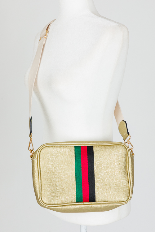 Gold Crossbody Bag