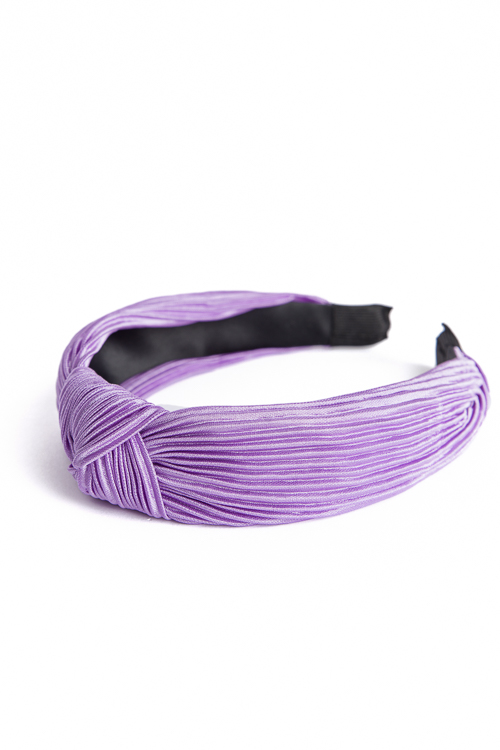 Satin Feel Headband, Lavender