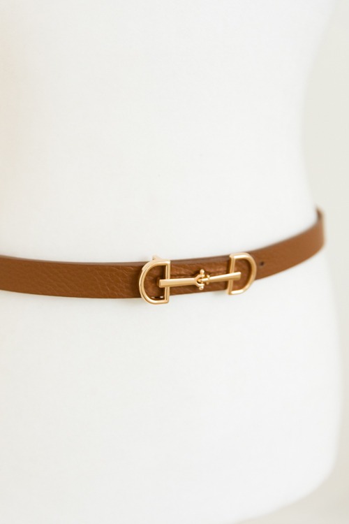 Slim Horsebit Belt, Cognac - 2K9A8952.jpg