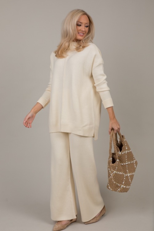 Reese Sweater Knit Pants, Cream - 2K9A9531.jpg