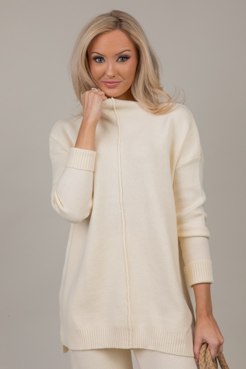 Reese Mock Neck Sweater, Cream - 2K9A9534.jpg