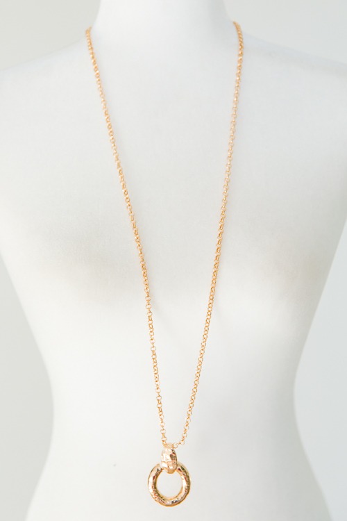 Double Way Hammered Necklace - 2K9A9809.jpg