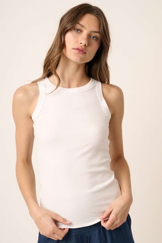 Basic Rib Knit Tank, Ivory - 30aa1121-6c26-4a67-bea2-0f6d12fe93d0.jpg