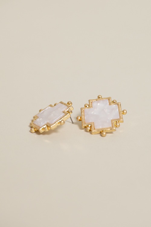 Cross Earring, Cream - 4K7A0030.jpg