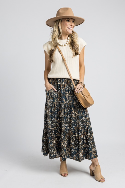 Alaina Floral Midi Skirt, Dk. Steel - 4K7A0097.jpg