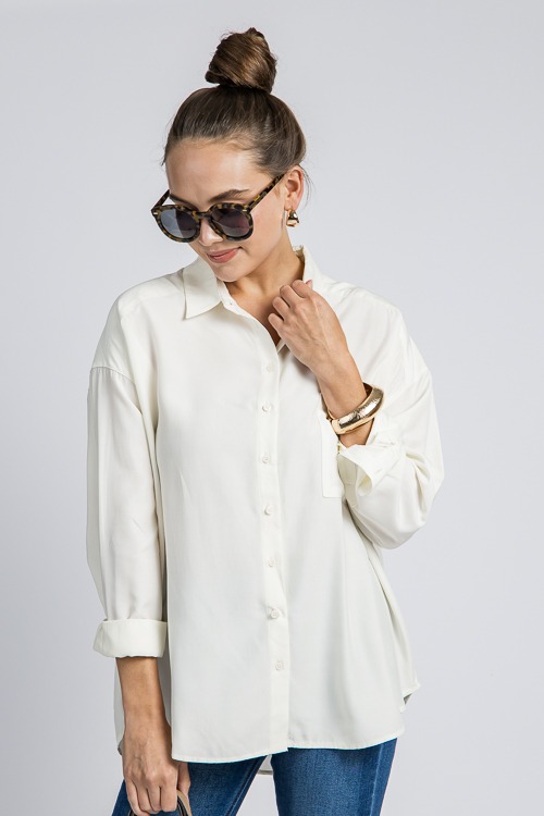 Kylie Oversize Shirt, Ivory - 4K7A0127.jpg