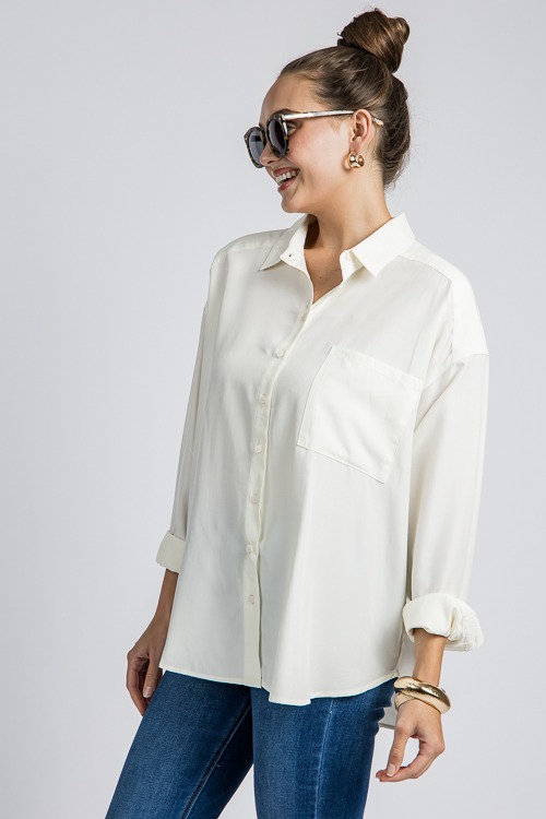 Kylie Oversize Shirt, Ivory - 4K7A0133.jpg