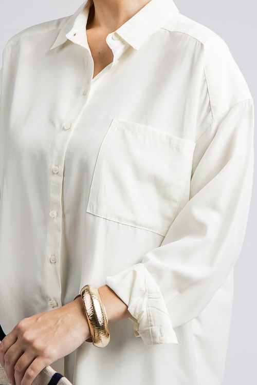 Kylie Oversize Shirt, Ivory - 4K7A0135h.jpg