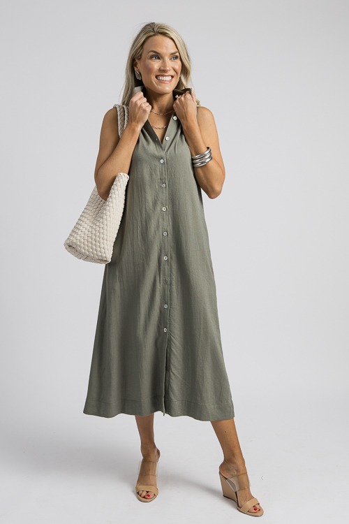 Linen Button Down Midi, Olive - 4K7A0186- (4).jpg