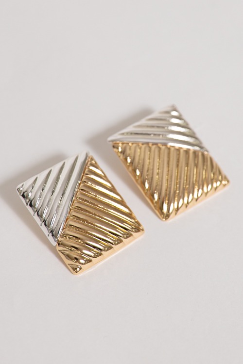 Two-Tone Rectangle Earrings - 4K7A0253.jpg
