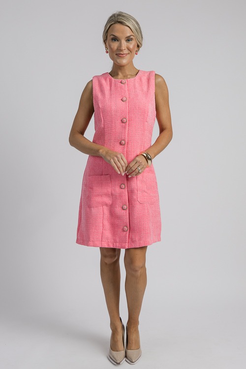 Jackie Tweed Dress, Pink - 4K7A0272.jpg