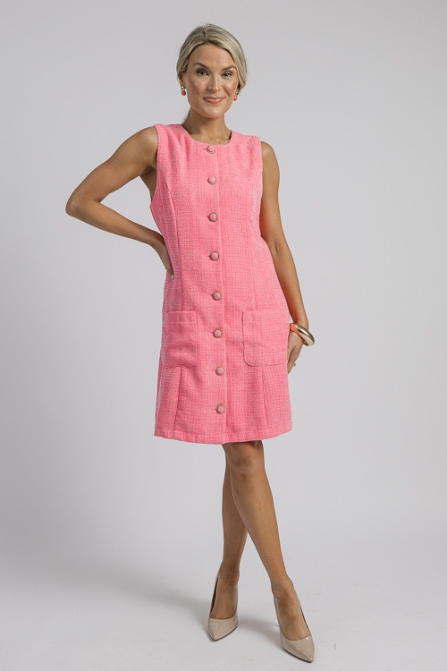 Jackie Tweed Dress, Pink - 4K7A0275.jpg