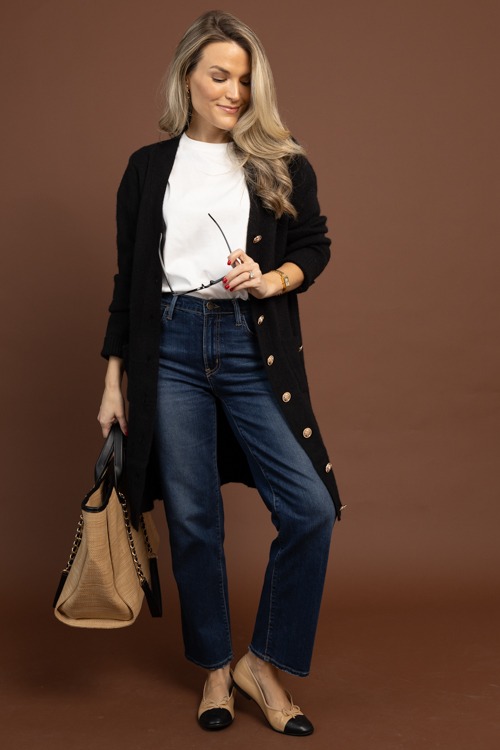 Longline Button Up Sweater, Black - 4K7A0302.jpg