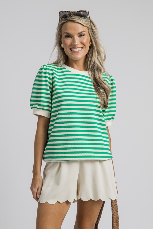 Corina Stripe Top, Green - 4K7A0311.jpg