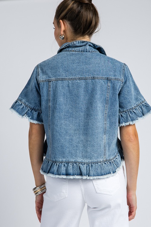 Frayed Ruffles Denim Jacket - 4K7A0330- (9).jpg