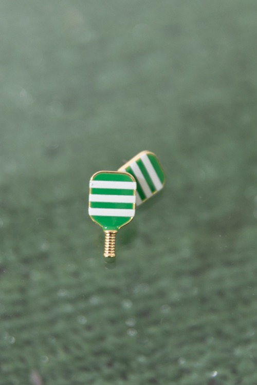 Ace Earring, Green