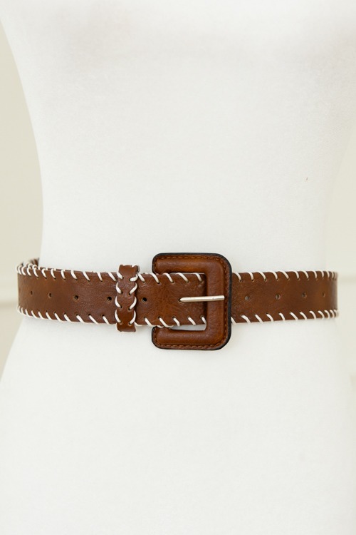 Montana Buckle Belt, Brown