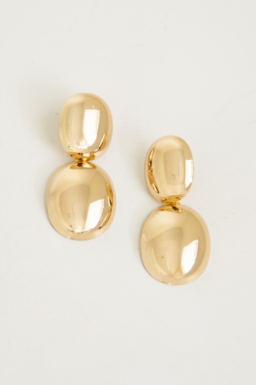 Jordyn Drop Earring, Gold
