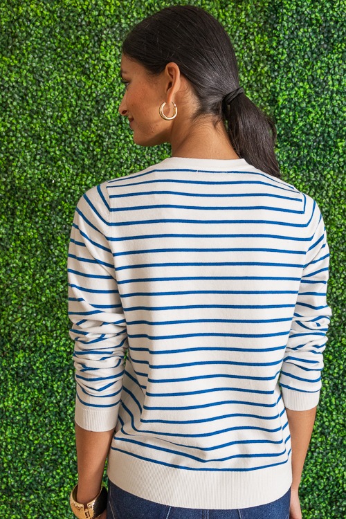 Landon Stripe Sweater, White/Blue - 4K7A0520- (7).jpg