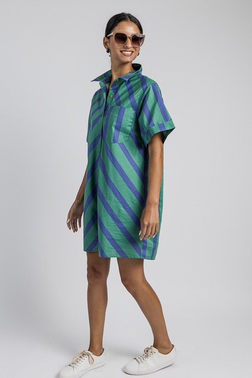 Mindy Stripe Shirt Dress, Green - 4K7A0594- (13)h.jpg