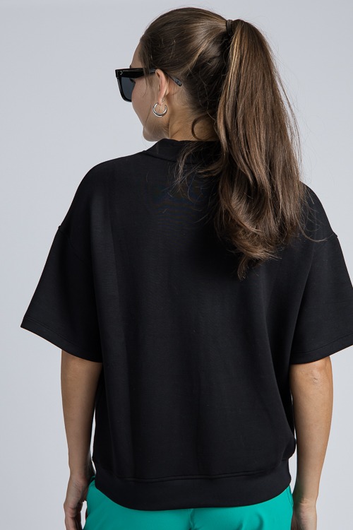 Modal Short Sleeve Top, Black - 4K7A0604.jpg