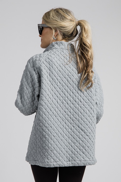 Quilted Knit Zip Pullover, H. Grey - 4K7A0639.jpg