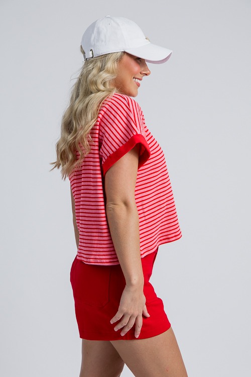 Cuffed Stripe Tee, Pink - 4K7A0743.jpg