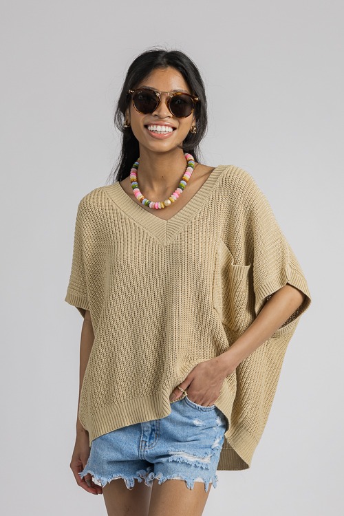 Mckenzie Sweater, Taupe