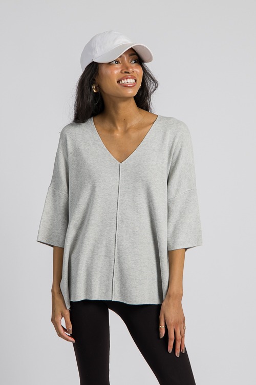 Mixon Sweater, H. Grey