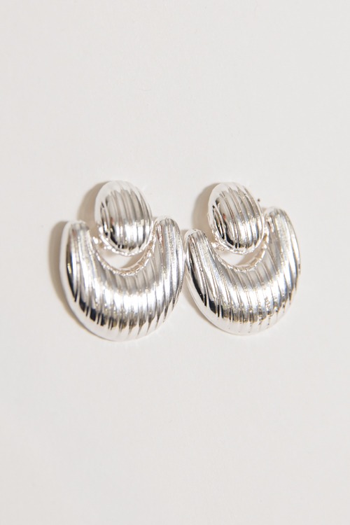 Adeline Door Knocker Ear, Silver - 4K7A0986.jpg