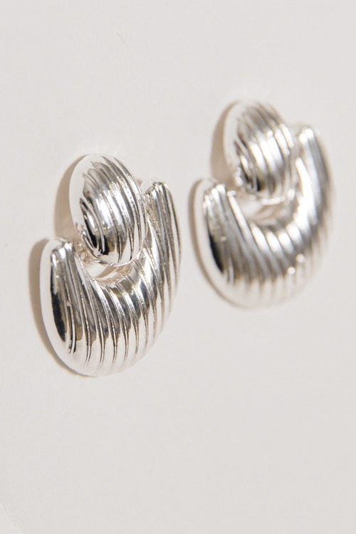 Adeline Door Knocker Ear, Silver - 4K7A0993.jpg