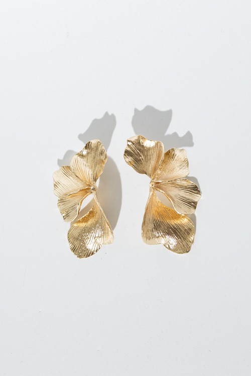 Petal Statement Earring, Gold - 4K7A1001.jpg