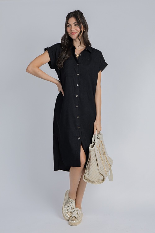 Corded Button Up Midi, Black - 4K7A1096.jpg