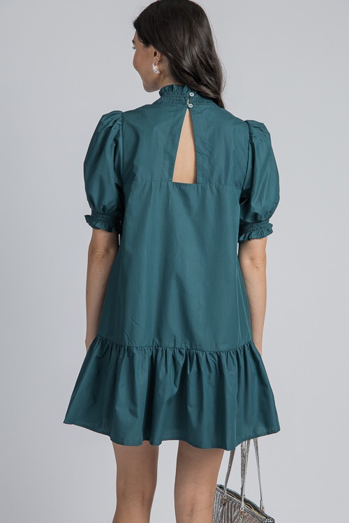 Ruffle Smock Trim Dress, H. Gre - 4K7A1161.jpg