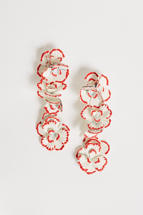 Statement Flower Drop Ear, Red - 4K7A1181.jpg