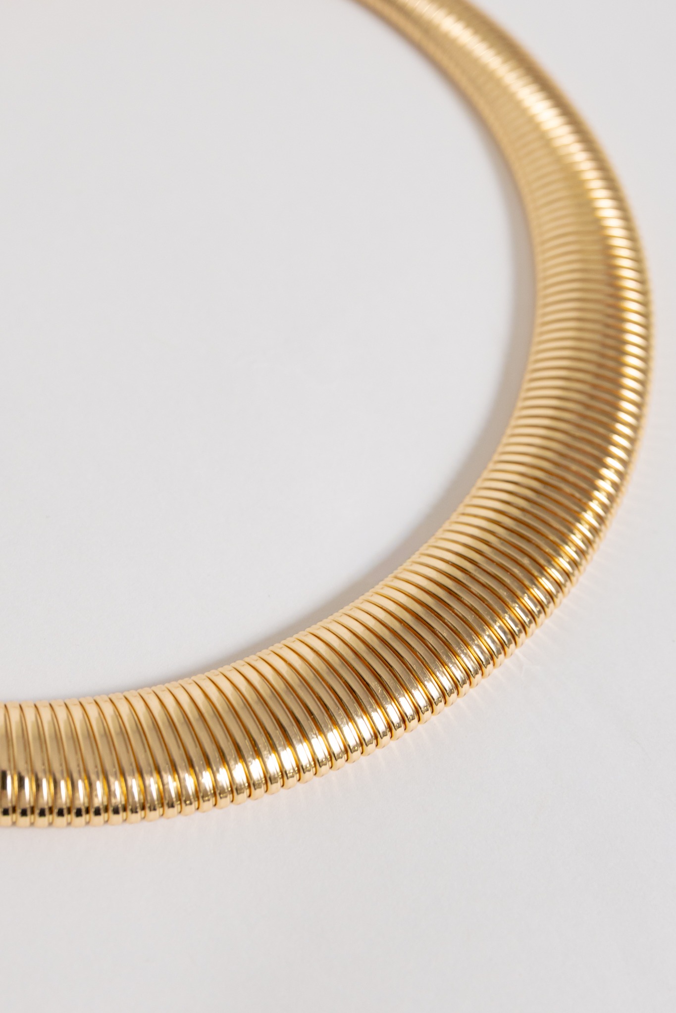 Coil Statement Necklace, Gold - 4K7A1281.jpg