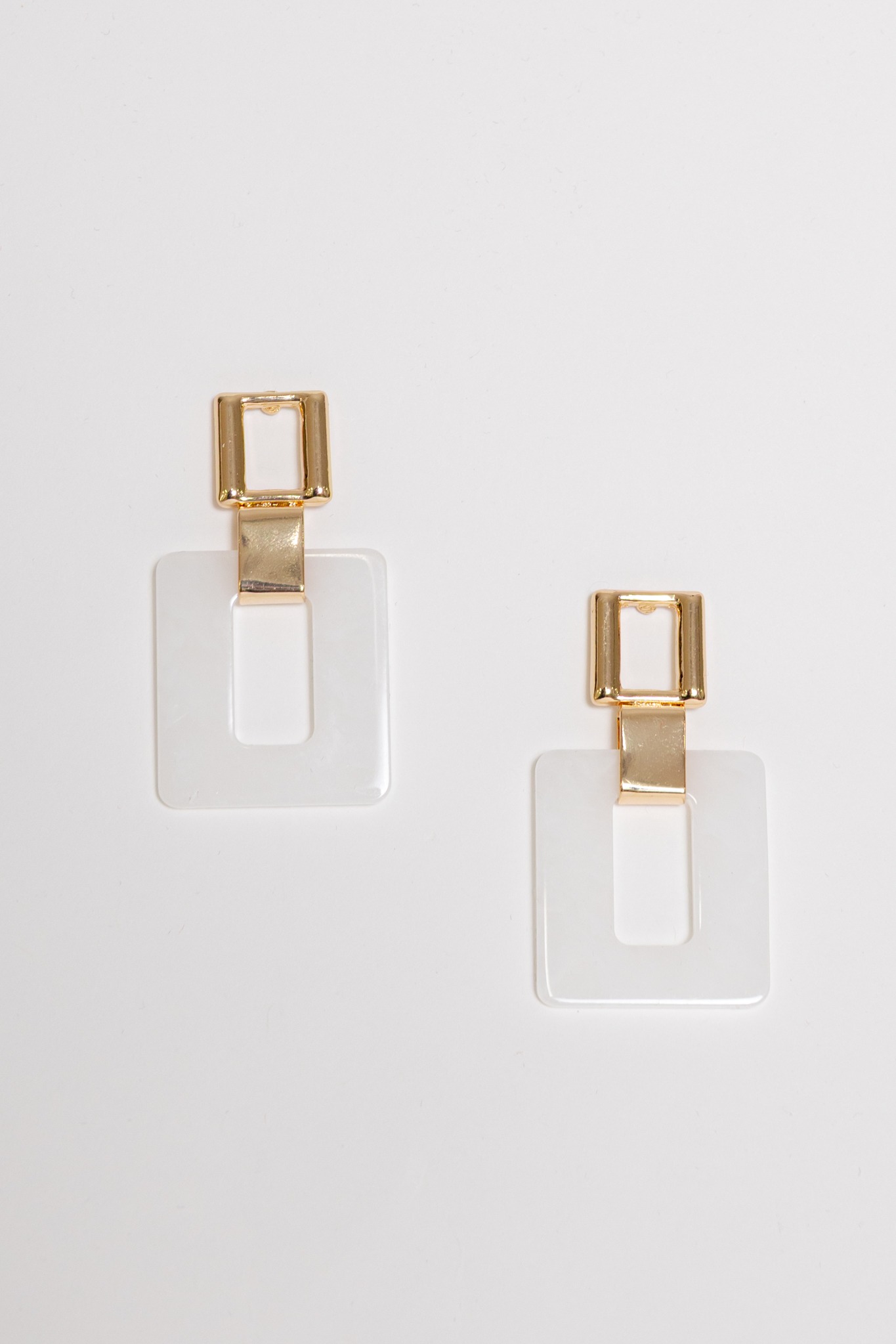 Squared Away Earring, White - 4K7A1290.jpg