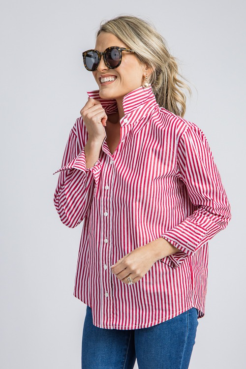 Avery Stripe Shirt, Red - 4K7A1311.jpg