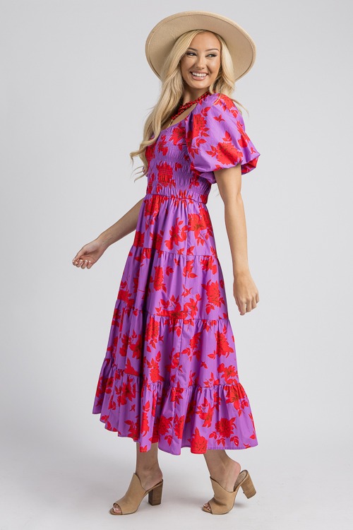 Evie Floral Midi, Purple/Red - 4K7A1316h.jpg