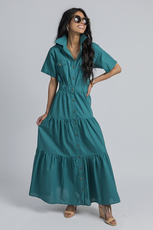 Shea Button Up Maxi, Teal - 4K7A1324.jpg