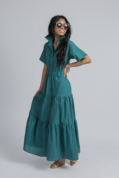 Shea Button Up Maxi, Teal - 4K7A1330.jpg