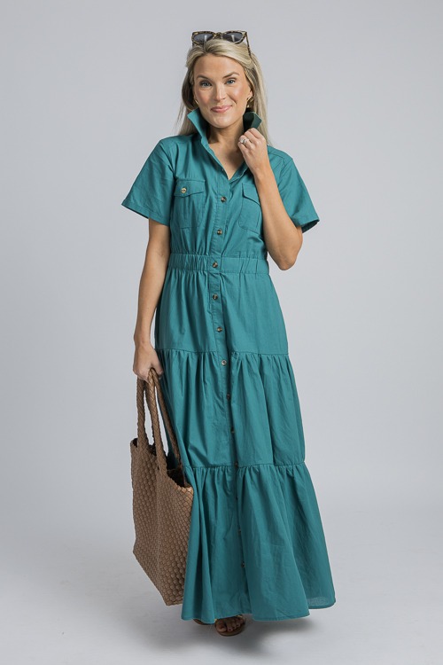 Shea Button Up Maxi, Teal - 4K7A1388.jpg