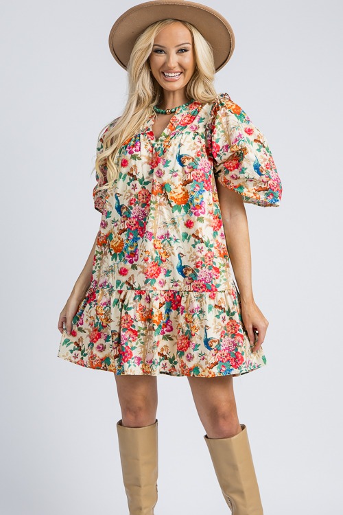 Peacock Floral Dress, Natural - 4K7A1498.jpg