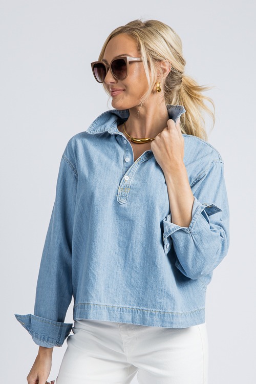 Chambray Shirt, Denim Blue - 4K7A1520.jpg