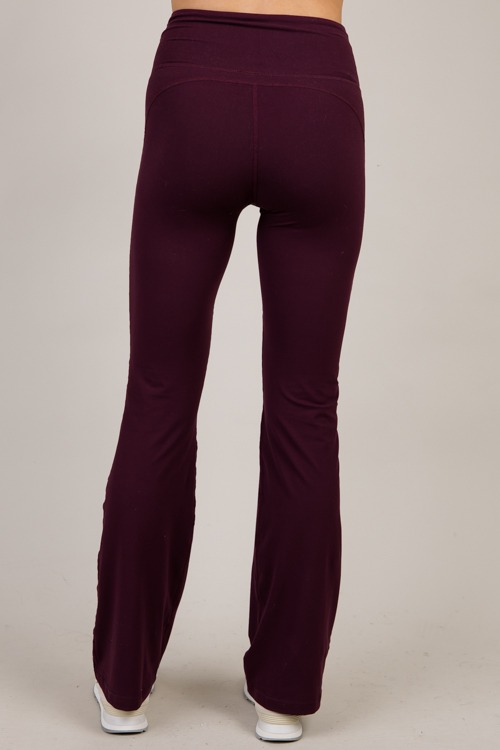 Butter Flare Yoga Pants, Cassis - 4K7A1649.jpg