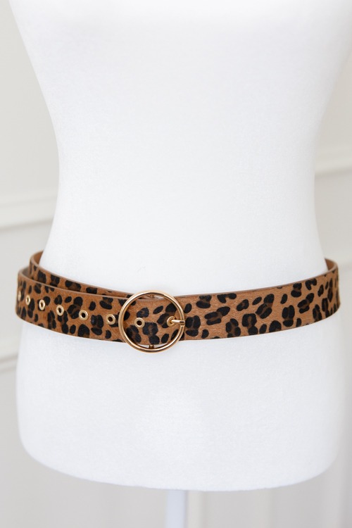 Spot On Belt, Leopard