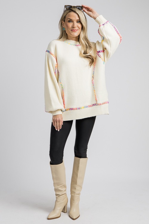 Riley Rainbow Stitch Sweater, Cream - 4K7A1828.jpg