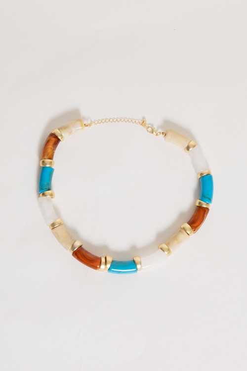 Marble Tube Necklace, Multi - 4K7A1848.jpg