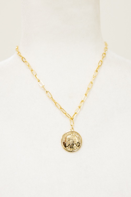 Bronwyn Coin Necklace